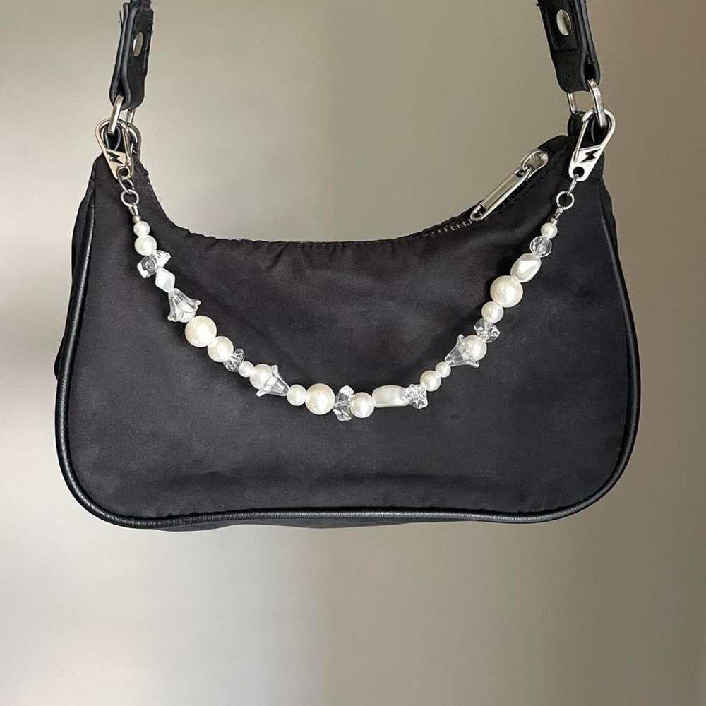 Handmade Faux Pearl Bag Charm